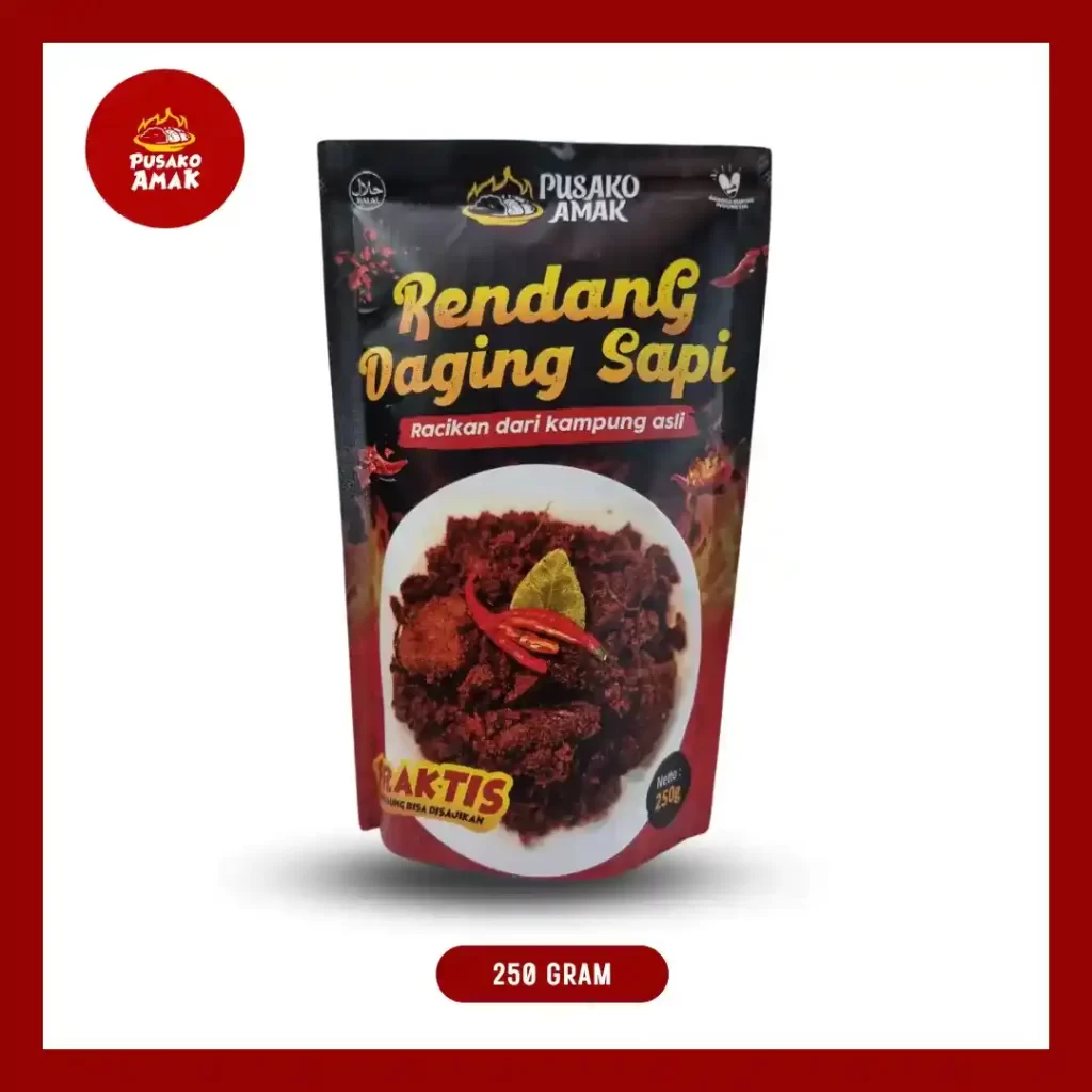 Rendang Pusako Amak 250 Gram