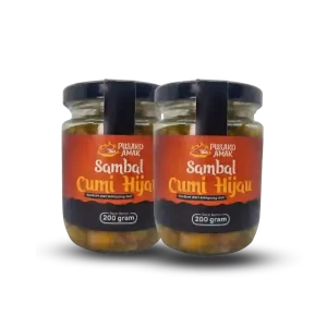 Sambal Cumi Hijau Instan 400 Gram | Pusako Amak