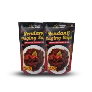 Rendang Daging Sapi 500 Gram | Pusako Amak