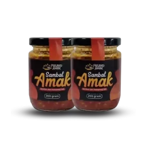 Sambal Merah Instan 400 Gram | Pusako Amak