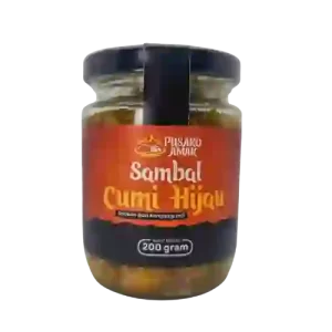 Sambal Cumi Hijau 200 Gram Pusako Amak